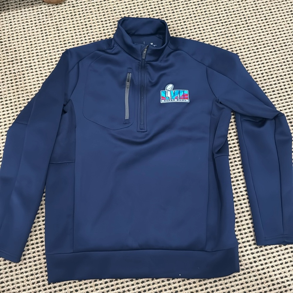 Antigua Super Bowl LVII quarter zip